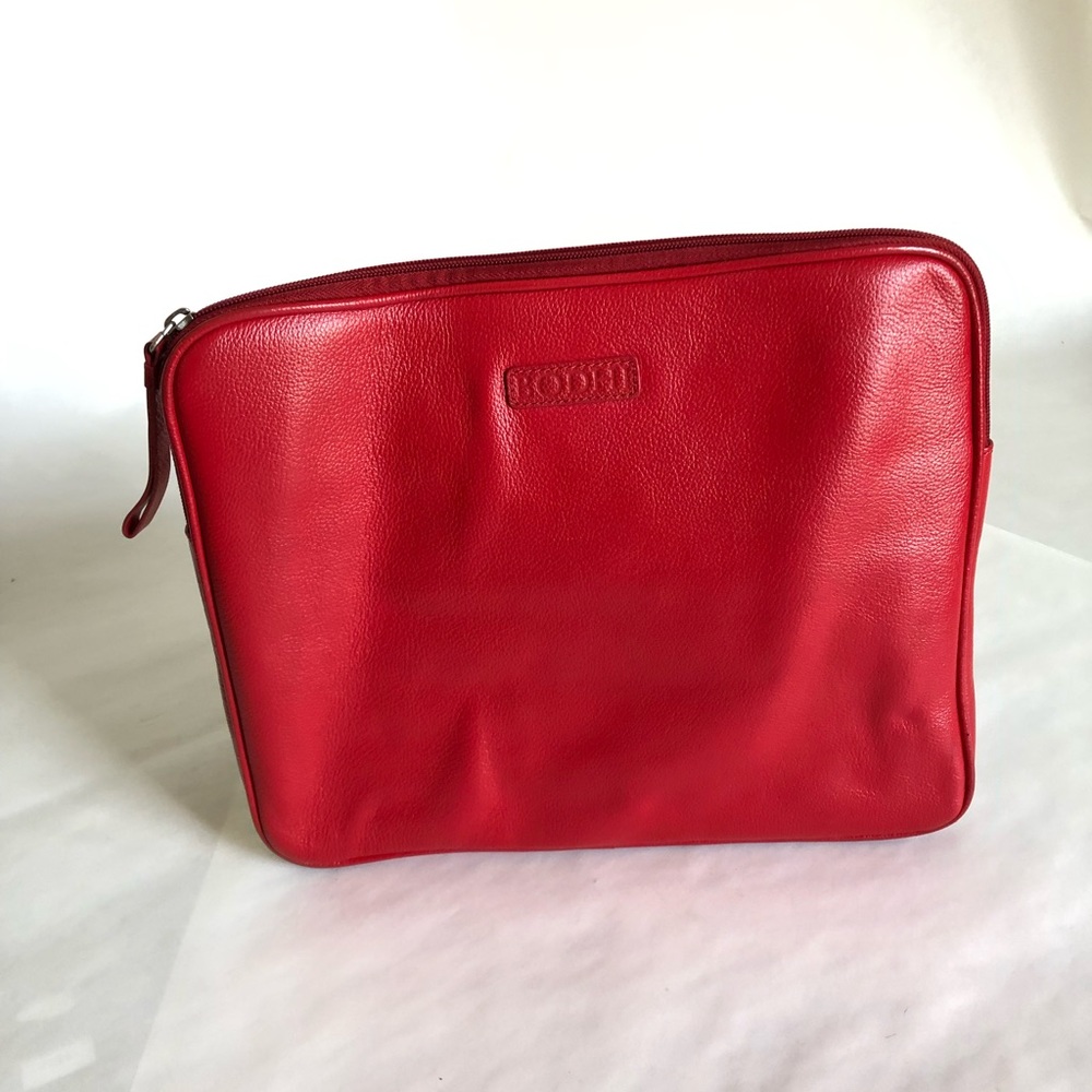 Bodhi laptop sleeve-red